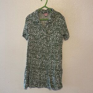 Girls button‎ down dress